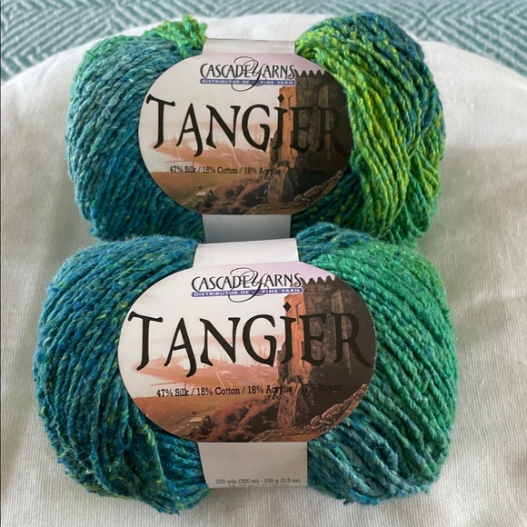 Cascade Yarns Other - Two Skeins of Cascade Yarns Tangier Cotton Silk Yarn